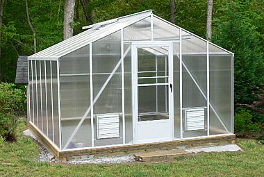 Straight Eave Cross Country Greenhouse