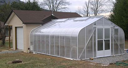 10' x 12' Curved Eave Cross Country Greenhouse