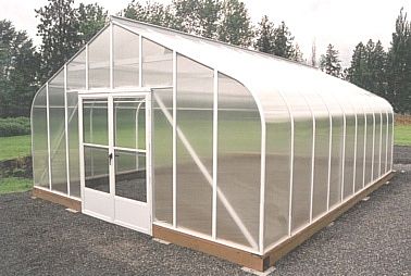 16' x 20' Curved Eave Cross Country Greenhouse
